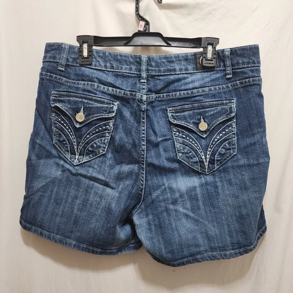 NV denim shorts